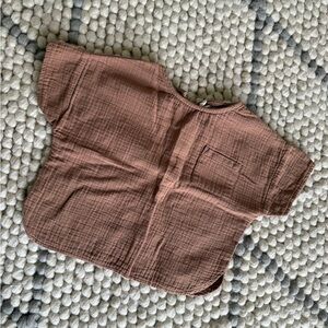 Quincy Mae Brown Top